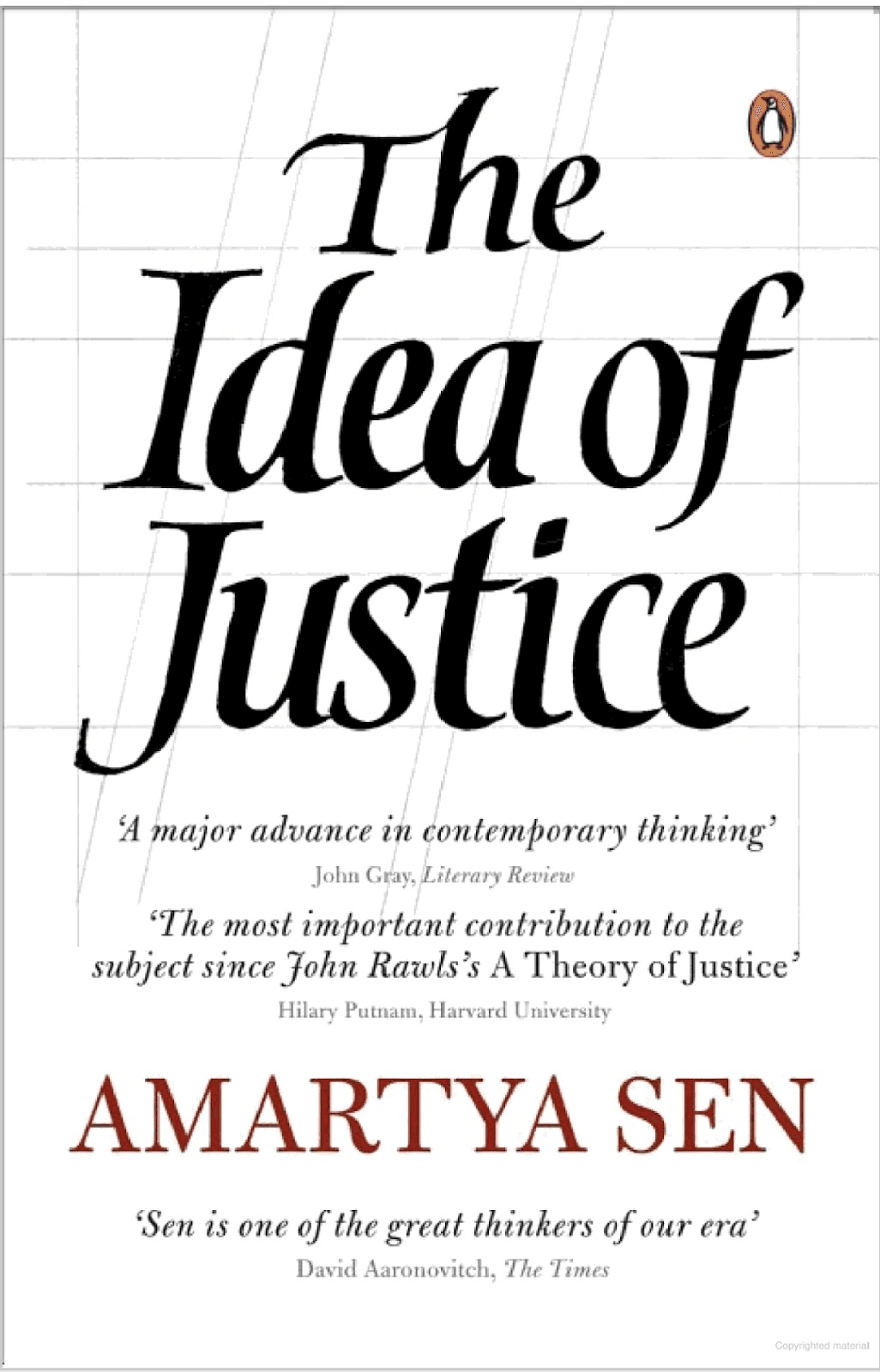 The Idea of Justice  by Amartya Sen